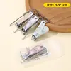 Cortador de Unhas Kit Limpador de Ouvido Fofo para Meninas Cortador de Unhas Individual Chaveiro Cortador de Unhas Ferramenta Portátil para Cuidado das Unhas em Casa