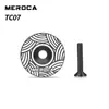MEROCA set de dirección para bicicleta de montaña y carretera cubierta juego de muñeca cubierta superior manillar de horquilla delantera cubierta vertical accesorios universales para cubierta superior de bicicleta