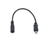 Plugue de conversão de energia DC 5.5*2.1mm fêmea para tipo C macho cabo de carregamento para celular tablet adaptador fêmea 5521