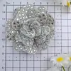 Venda Direta de Fábrica de Novas Flores Tridimensionais para Sapatos, Acessórios de Flor Rosa com Strass Completo, Sapatos Femininos Versáteis, Acessórios de Roupa de Alta Qualidade, DIY