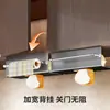 Portarrollos de Papel de Cocina sin Taladro Colgante para Armario Tira Extraíble para Rollos de Papel Persona Perezosa Toallitas Almacenamiento de Film Transparente