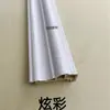 Fibra de Bambú Cintura Revestimiento de Pared Panel de Pared Integrado Moldura Decorativa Alféizar de Ventana Media Pared Remodelación Tira Selladora de Borde de 5 Puntos