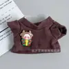 Ropa de muñeca navideña para muñecas de algodón de 14 cm, peluche de perro West Highland White Terrier, accesorios para muñecas, ropa para vestir muñecas