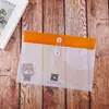 Legua A4 Carpeta de Cuerda Estéreo Bolsa de Archivo Plástico Almacenamiento de Datos Papel de Prueba Boleto Contrato Logotipo Personalizado Bolsa de Archivo