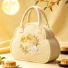 Bolsa de Feltro Criativa para o Festival do Meio Outono Bolsa de Presente Personalização Presente de Publicidade Corporativa Bolsa Portátil de Feltro para Bolo da Lua Bolsa Tote