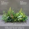 Decoración de Boda Estilo Bosque con Arreglos Florales, Flores de Esquina, Macetas Colgantes, Flores de Seda, Bolas de Flores para Pasillo y Montaje de Ceremonia