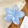 Baifeiya Novo Doce de Flor Colorido Frangipani Fofo Pegador Doce Estiloso Coração de Menina Acessórios de Cabelo Plástico Grampo de Cabelo