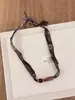 Collar de Borla con Cuentas de Madera y Tela Artística Retro, Cadena para Clavícula Elegante y con Diseño de Nicho, Accesorio para el Cuello