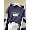 Camiseta de Algodón para Mujer, Estilo Coreano de Moda, Corte Delgado, Cuello Redondo, Manga Corta, Moda Verano 2026
