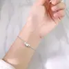 Nova Pulseira KT Gato Zircônia Cristal Moda Simples Versátil Toque de Luxo Desenho Animado Fofo Pulseira de Presente de Aniversário