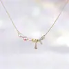 Collar de Perlas de Agua Dulce Naturales para Mujer, Colgante de Diseño Sencillo, Lujo Ligero, Sensación de Alta Gama, Cadena para el Cuello, Cadena para la Clavícula, Venta al por Mayor de Joyería