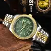 2026 Reloj de lujo transfronterizo exquisito y moderno, superventas de comercio exterior, con diamantes, caja de diamantes y cinco perlas, adecuado tanto para hombres como para mujeres