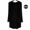 Verão manga comprida xale fino casaco modal cardigan longo protetor solar feminino camisa de ar condicionado tamanho uma geração de cabelo