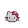 Brillo Fino Rojo y Verde Gatito de Cabeza Grande Dibujos Animados Accesorios para Joyería DIY Gato Niña Dulce Nicho Accesorios para el Cabello de Alto Valor