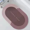 Tapetes de Terra de Diatomáceas Mais Vendidos no Exterior Que São Absorventes de Água, Resistentes à Sujeira, Resistentes ao Desgaste, Fáceis de Manter e Podem Ser Cortados no Tamanho Certo para Uso Doméstico em Banheiros e Entradas