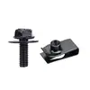 Tornillos para Carrocería M6, Tuercas en U, Clips, Cubierta del Motor, Protector Inferior, Salpicadera, Parachoques, Tornillos para Revestimiento de Salpicadera