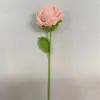 Atacado de fábrica rosa de lã feita à mão crochê rosa tecido simulação buquê diy finalizado transfronteiriço