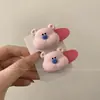 Horquilla para el pelo de oso de color caramelo con flequillo roto, tocado, clip para flequillo de niña linda, clip pequeño lateral, pinza de pico de pato lateral