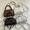 Bolsa Almofada Simples Casual Estilo Coreano para Viagem e Trabalho, Bolsa Quadrada Pequena Transversal Feminina, Moda Verão Novo, Comércio Exterior