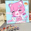 Pintura acrílica dibujos animados infantiles hecho a mano diy pintura al óleo digital pintura al óleo al por mayor verano graffiti decoración para colorear pintura para colgar