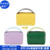 Bolsa Cosmética Pu Transfronteiriça Rpet Couro Bolsa de Higiene Estilo Japonês Pu Reciclado Fosco Bolsa de Higiene Fábrica Personalizada