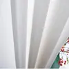 Cortinas Visillo Estilo Francés, Transmiten la Luz pero No Transparentes, Cortinas Visillo Ilusión, Rollo de Tela Completo, Cortinas Shaoxing, Blanco Balcón al por Mayor, Lujo Ligero