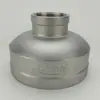 Reductor de fundición de acero inoxidable 304, accesorio de rosca interior, conector de fontanería de diámetro variable 316 con rosca interior