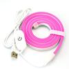 Luz de neón flexible táctil de bajo voltaje 5V con USB, luz suave de silicona con tira de luz de relleno de espejo impermeable para exteriores