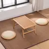 Mesa de centro tatami Janela de sacada japonesa mesa pequena Mesa de varanda doméstica conjunto de mesa e cadeira Mesa de chá Zen mesa baixa simples mesa kang