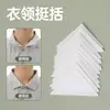 Adesivos Moldadores de Canto de Gola de Camisa Polo, Almofadas de Suporte de Gola, Almofadas Fixadoras de Gola, Adesivos Anti-Empenamento de Canto de Gola, Almofadas Moldadoras de Gola
