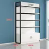 Estanterías Personalizadas, Exhibidores, Estanterías de Almacenamiento con Contenedores de Múltiples Niveles, Vitrinas Exhibidoras de Productos para Salones de Belleza, Vitrinas, Vitrinas para Exhibición de Cosméticos