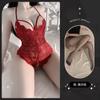 Lemon Story Encaje Transparente Tentación Lencería Sexy Sexy Mono Caliente Entrepierna Abierta Pijamas Sexy Gratis para Mujeres