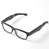 Óculos Inteligentes Bluetooth Transfronteiriços, Fones de Ouvido, Audição de Áudio, Reprodução de Música, Chamadas, Navegação, Luz Anti-Azul, Lentes Planas, Proteção Ocular para Exterior