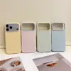 Capa de gelatina macaron minimalista adequada para iPhone 17 Pro Max, Apple 16, 15/14/13, anti-queda