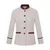 Uniforme de jardinería y limpieza de propiedades, chaqueta de manga larga, cuidador de residencia de ancianos, ropa de trabajo de limpieza del hogar, conjunto de otoño e invierno, en stock