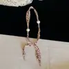 Colar Cachecol de Seda Estampa Leopardo Maillard para Mulheres 2025 Novo Estilo Popular Corrente de Suéter Personalizada Acessórios de Design de Nicho