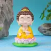 Série de Bênçãos de Boa Sorte Buda e Guanyin Amuletos da Sorte Fofos Viagem Cultural Criativo Mesa Decorações de Boa Sorte para Carro
