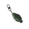 Colgante de llavero acrílico y pequeño accesorio para entusiastas de la pesca, con varias especies de peces, adecuado para decoración de coche