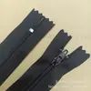 Pantalones de autobloqueo No. Bolsillo de tapeta con cierre de cremallera de nailon con cola cerrada