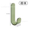 Gancho Adhesivo Yiwu Kaitang Gancho Adhesivo Fuerte Sin Perforación Sin Marca Soporte Viscosa Transparente Gancho de Pared de Cocina Pegatina