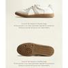 Zapatos Planos con Cordones Clásicos Mismo Estilo Músculo Abdominal Zapatos Casuales de Entrenamiento Moral para Mujer Empalmados Retro Versátiles Deportivos Zapatos Blancos para Mujer