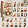 Calendario de Adviento Navideño de Animales Transfronterizo 2026 Calendario Navideño de Animales Caja Sorpresa S