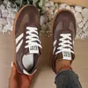 Tenis Blancos para Mujer para Comercio Exterior, Suela Plana, Talla Grande, Tenis Deportivos, Primavera y Otoño, Zapatos de Entrenamiento Alemanes de Comercio Exterior para Mujer, Color Sólido Casual de Moda