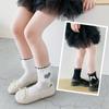 Calcetines Nuevos de Primavera y Verano para Niñas, Calcetines Cortos de Princesa para Niños, Calcetines de Encaje Estilo Princesa para Niñas, Calcetines para Bebé con Lazo