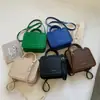 Bolso Bandolera K-Style Diseño de Nicho Ins Retro para Mujer Estilo Otoño 2024 Estilo Extranjero de Alta Gama Bolso tipo Satchel Bolsa de Galleta