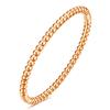 Pulsera Nueva Estilo Transfronteriza Europea y Americana de Amazon, Pulsera de Moda Simple de Acero Inoxidable con Perlas Redondas de 5 mm, Versátil Acero de Titanio al por Mayor