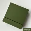 Caja de uñas de moda de nicho en stock logo dorado pendientes collar almacenamiento de joyas caja con cajón de exhibición