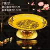 Prato de Oferendas para Altar Budista Doméstico, Utensílios Budistas, Prato de Tributo, Prato de Frutas de Cerâmica para Altar de Guanyin, Prato de Frutas, Prato Alto de Tributo para Buda