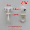 Accesorios de Polea para Cortinas de Bambú Vintage, Persianas Enrollables de Caña de Madera, Rodillos de Plástico Ajustables, Colgante de Tirador Manual, Bloqueo de Cuerda Fijo