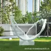 Procesos de Fábrica de Origen y Personaliza Galería Fortaleza Espiritual Pequeños Adornos de Paisaje Exterior Grandes Esculturas de Acero Inoxidable